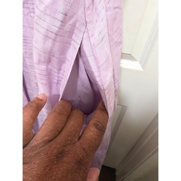 NWT Country Road Lavender Sleeveless Maxi Dress Spaghetti Straps & Tiered Design - Picture 6 of 10